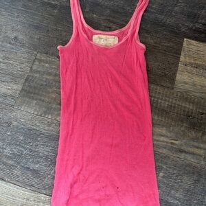Women's Abercrombie Pink Tank Top